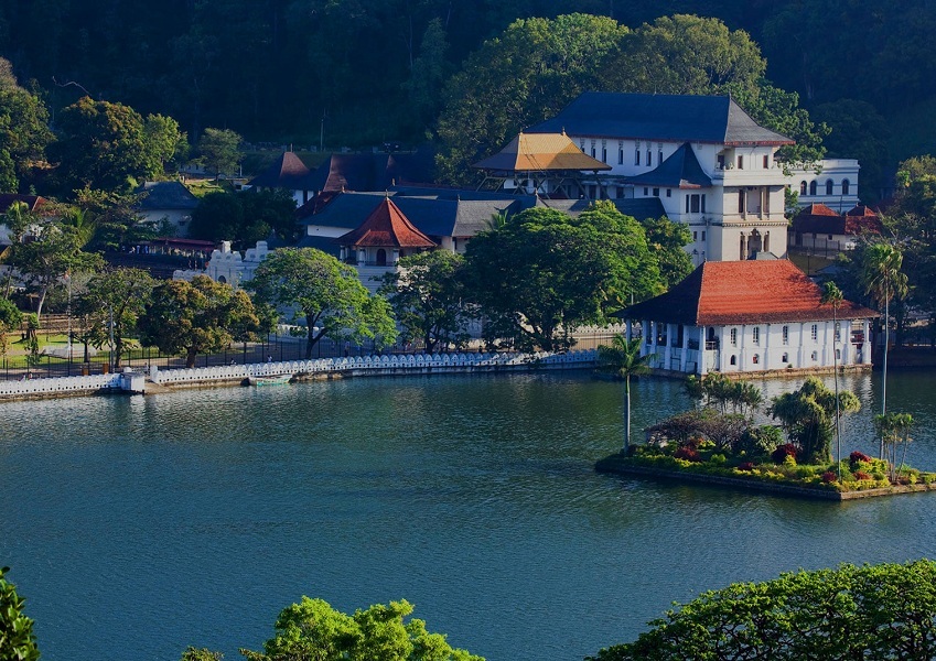 Kandy tour route